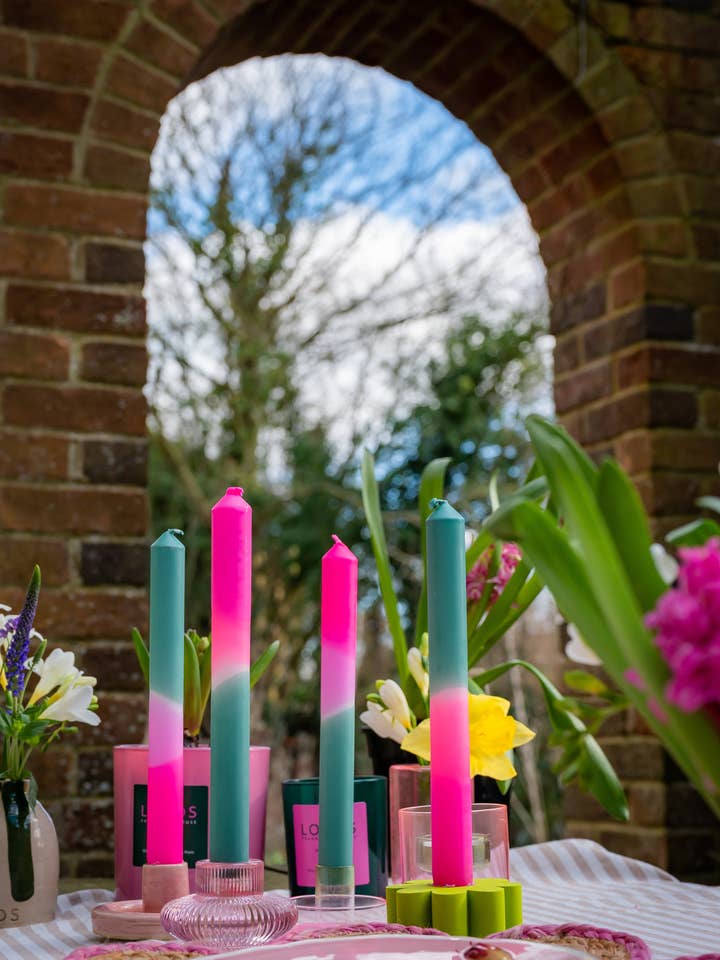 Big Sur Tapered Candles | Taper Candles | Dip Dye Candles for wholesale by LORDS Fragrance House