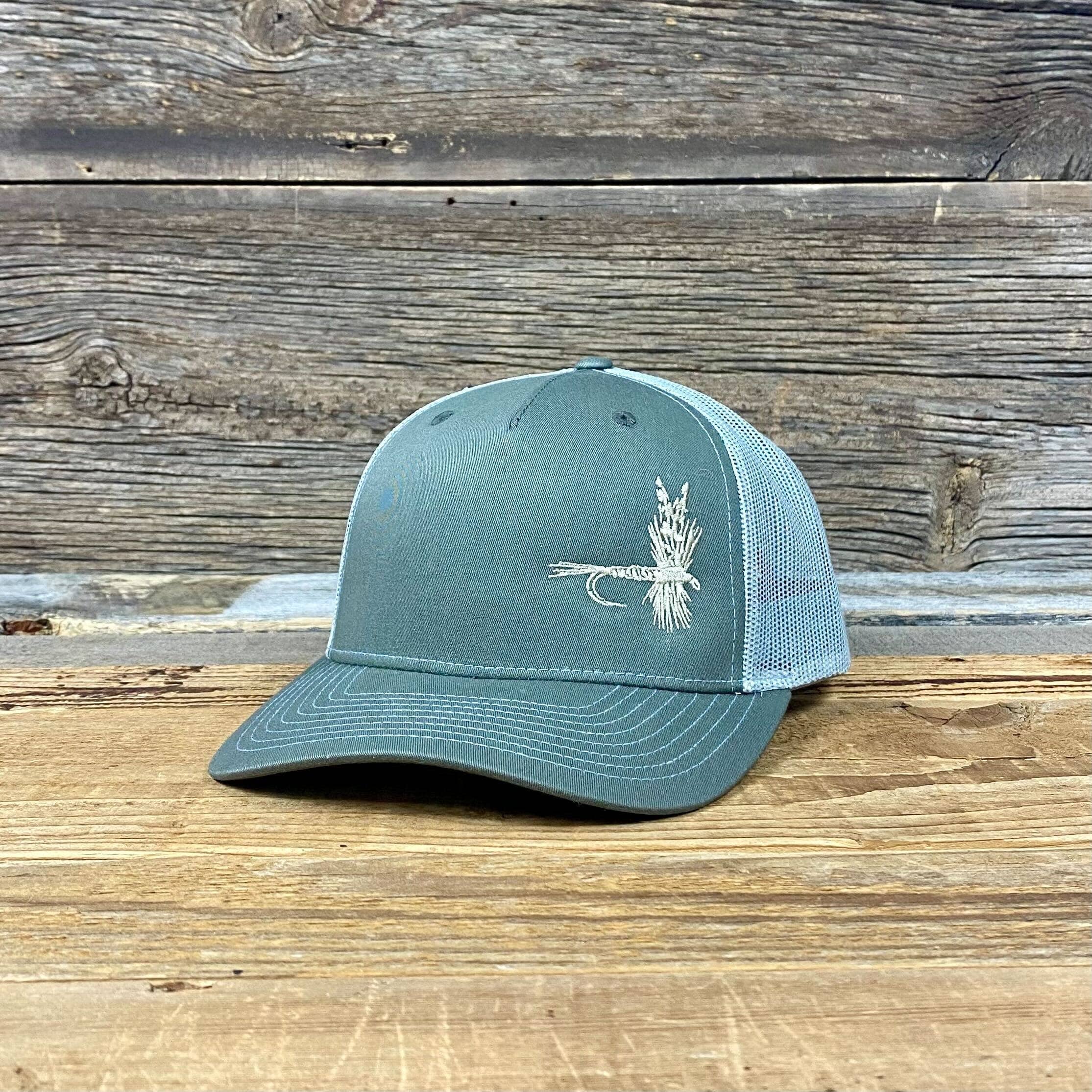 Fly Fish Wyoming - Wholesale Trucker Hat - Unisex - Dry Fly Trucker - So Fly Series 3  //  3 COLORS5