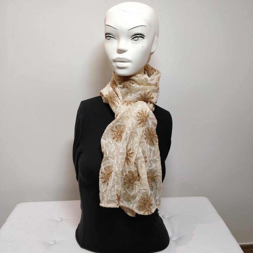 Labonie - The Essence of Elegance – wholesale Scarf – Women's – Dyani Georgette Shawl - Labonie - The Essence of Elegance0