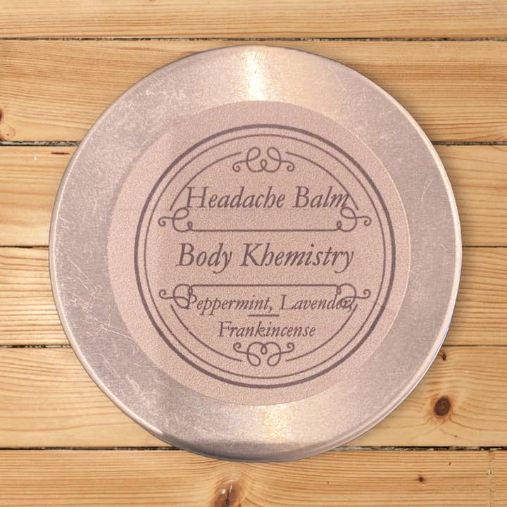 Headache Balm for wholesale by Body Khemistry