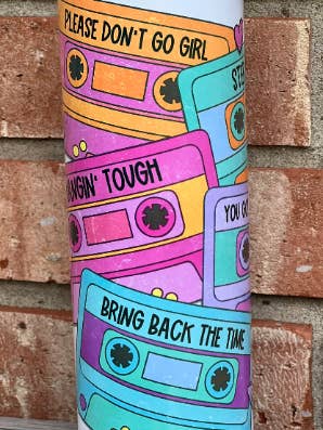 Nouveau gobelet de sublimation mince de 20 onces de ruban mixte pour enfants pour la vente par Andi’s Shoppe