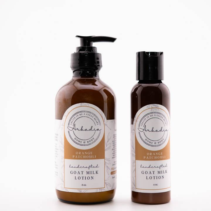 Orange Patchouli | Goat Milk Lotion for wholesale by Arkadia Soaps