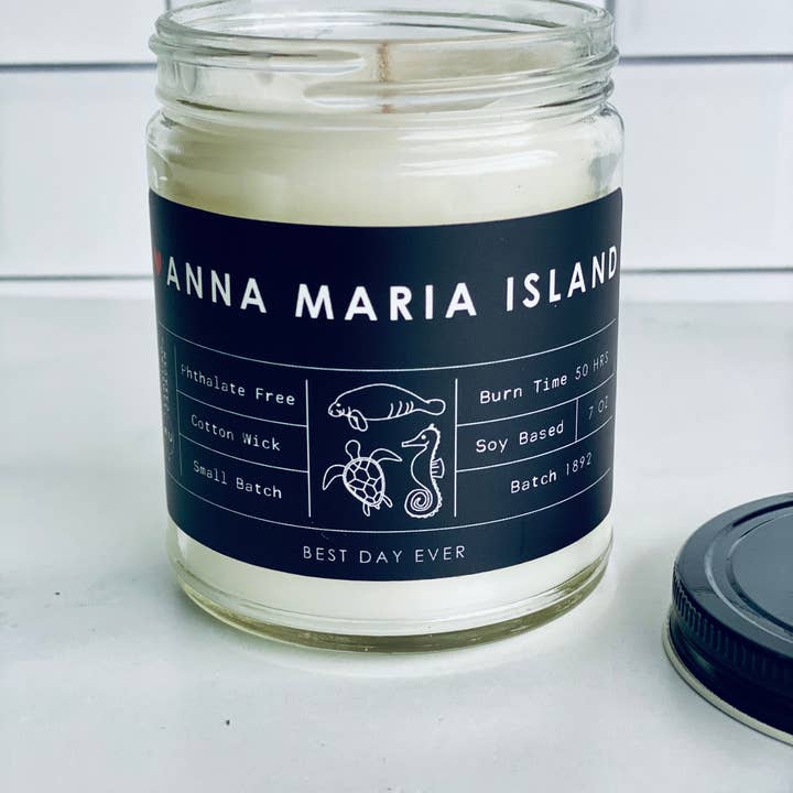 Rambling Caravan - Wholesale Jar/Filled Candle - Anna Maria Island, FL Candle4