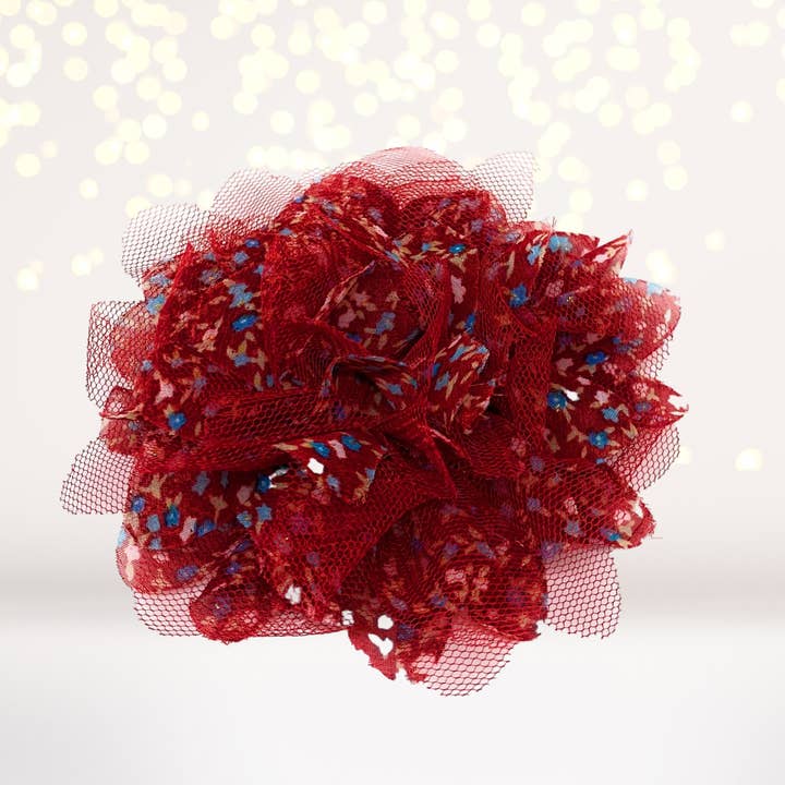 Pinces à cheveux vintage en tulle pour la vente par Chicky Chicky Bling Bling