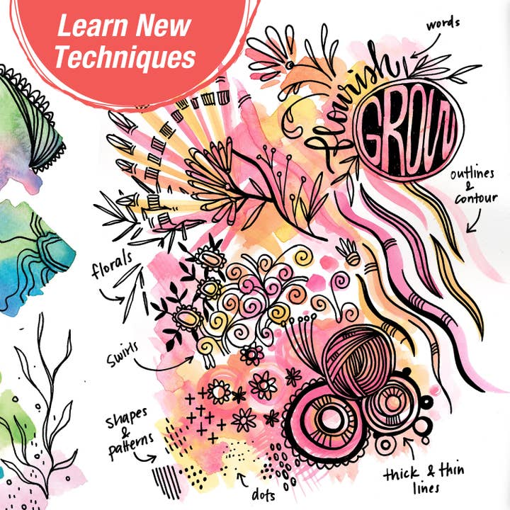 Faber-Castell / Creativity for Kids - Wholesale Coloring Book - Adult - Reverse Coloring and Doodling Book6