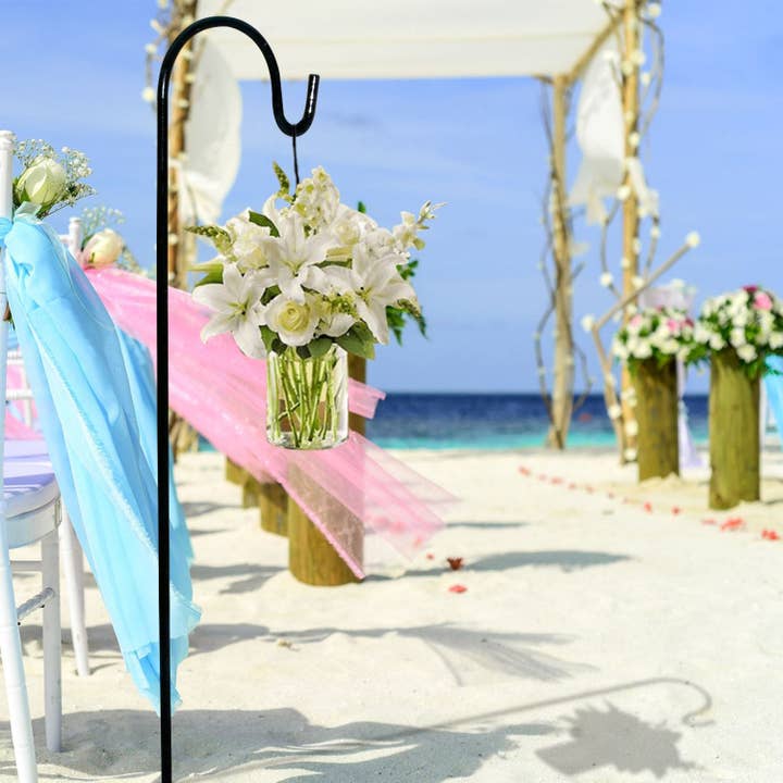 Ashman Online - Wholesale Outdoor Ornament/Decor - Ashman Shepherds Hook 48 Inches long (2 Pack), 2/5 Inch in diameter, Super Strong, Rust Resistant Steel Hook4