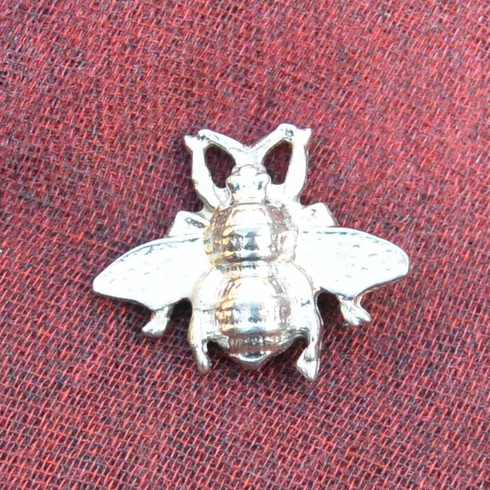 William Sturt Fine Pewter - Venta al por mayor Gemelos - Hombre - Gemelos de peltre de abeja de miel moldeados a mano por William Sturt2