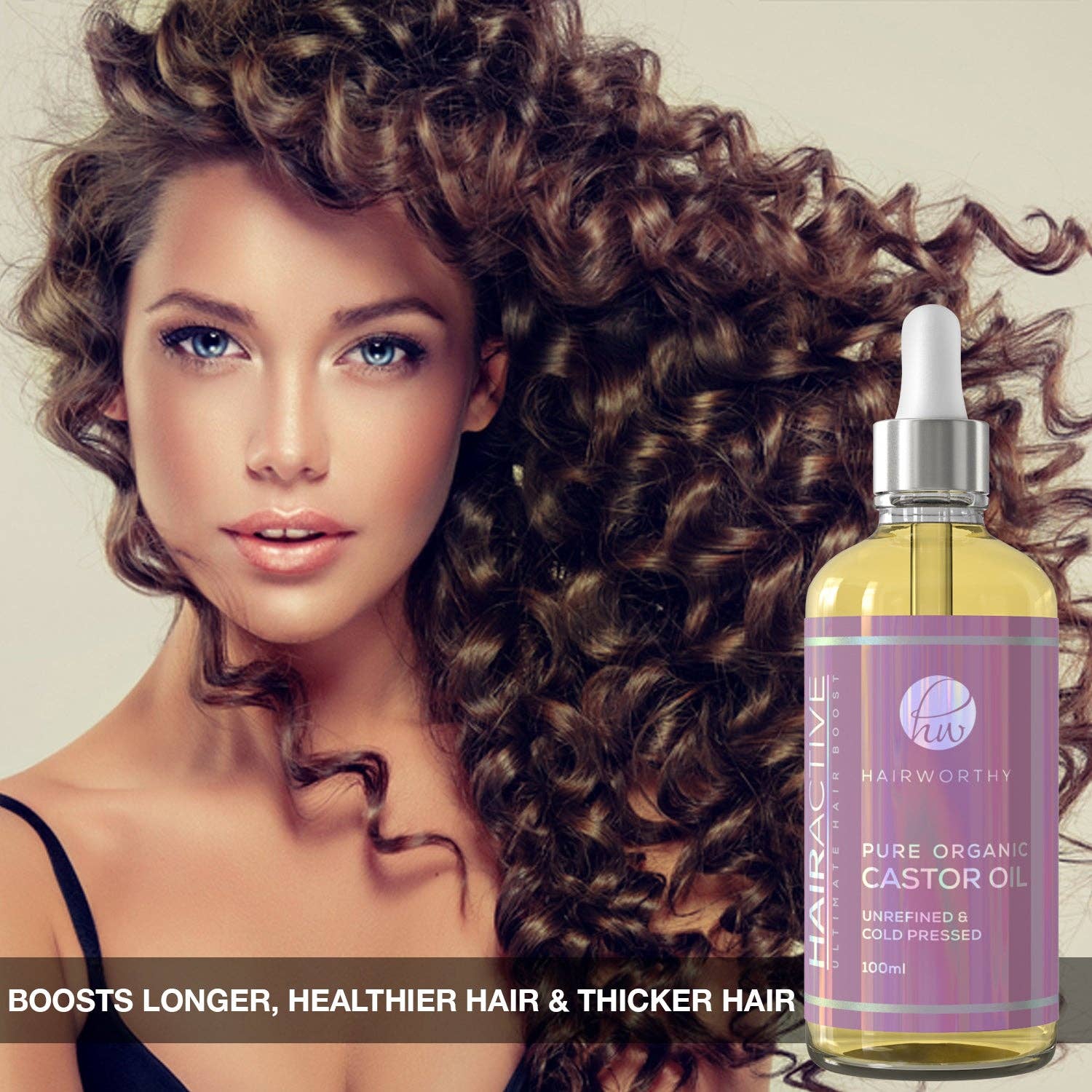 Hairworthy - Vendita all'ingrosso Oli per capelli - Olio di ricino hairactive4