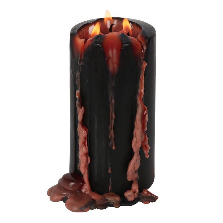 Something Different Wholesale - Wholesale Pillar Candle - 15cm Vampire Tears Pillar Candle
