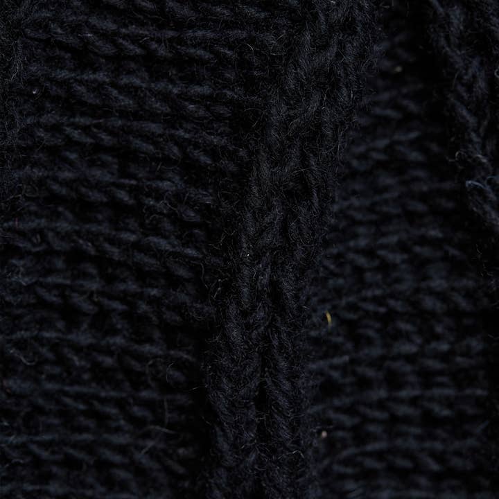 By Many Hands - Wholesale Mittens - Women's - Brecken Noir Hand-Knit Mittens 1