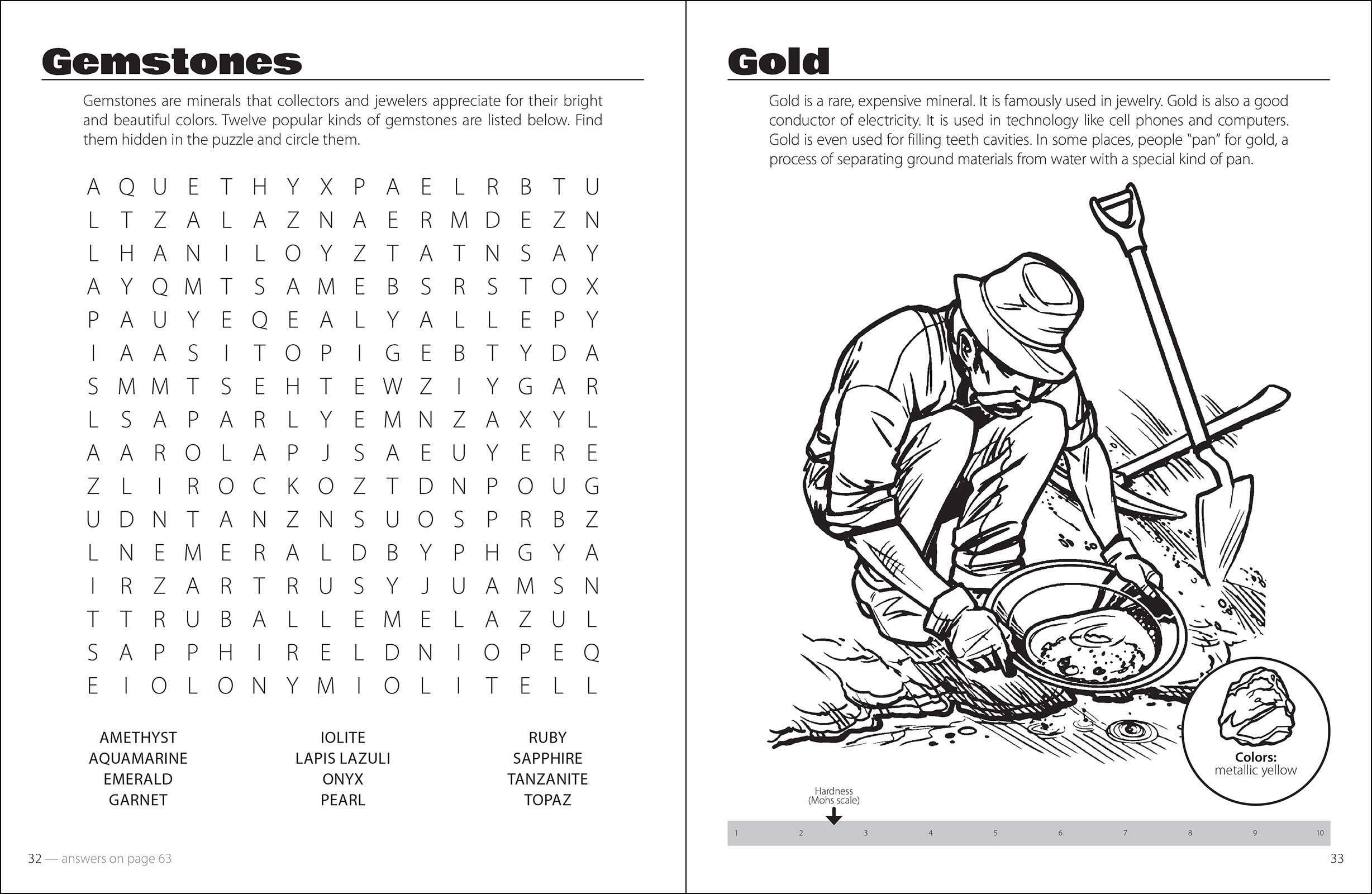 AdventureKEEN - Wholesale Nature & Outdoors - Rocks & Minerals Activity Book3