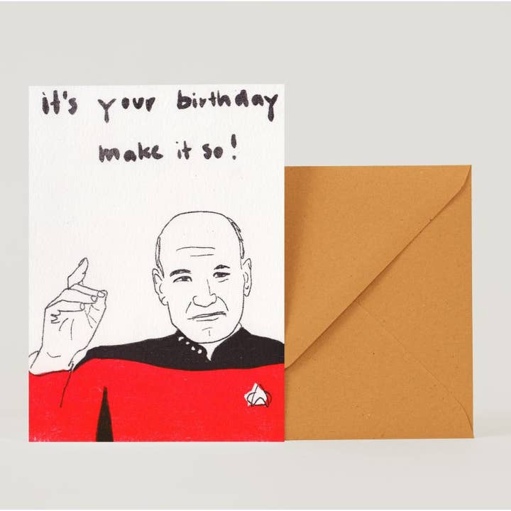 KlappKarte Birthday Picard für den Großhandel von superjujupress