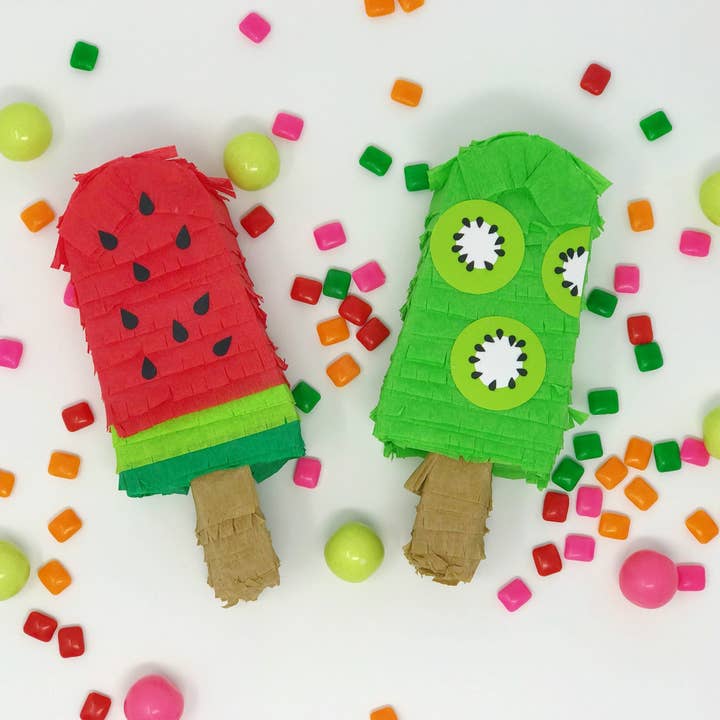 Mini Ice Cream Piñata for Luau & Summer Birthday Party and other Purchase Wholesale luau. Free Returns & Net 60 Terms on Faire trending on Faire.