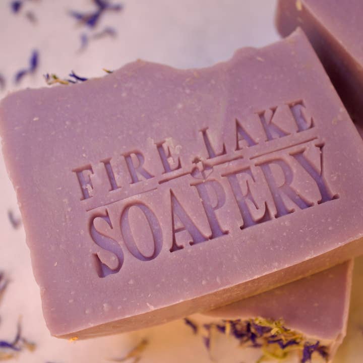 Lavender Bar Soap for wholesale by Fire Lake Soapery