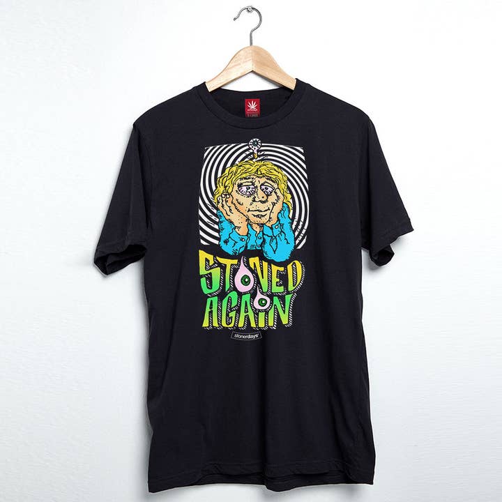 Stoned Again Tee for wholesale by StonerDays Apparel