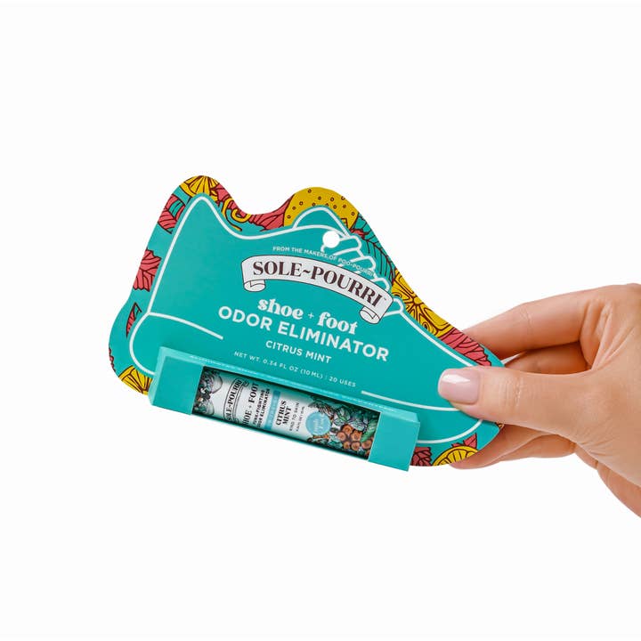 ~Pourri - Wholesale Shoe Deodorant / Spray - Sole~Pourri Shoe + Foot Odor Eliminator Citrus Mint 10mL