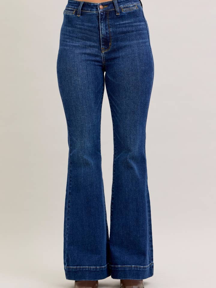 HW Trouser Flare for wholesale by Judy Blue Jeans