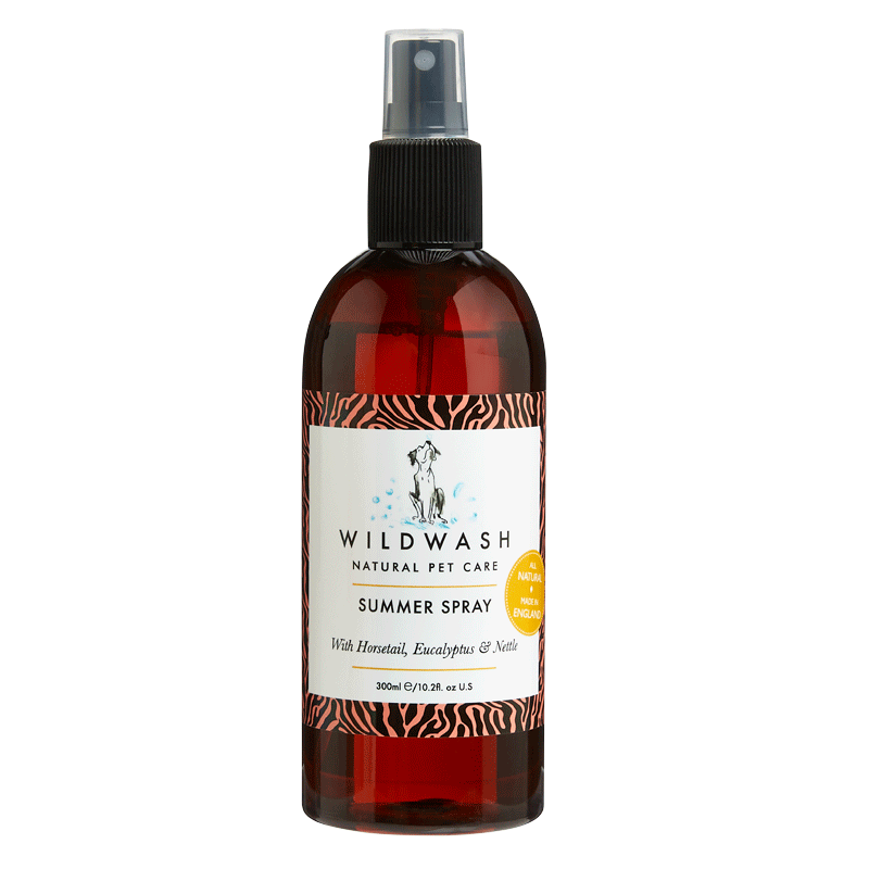 WildWash - Vente Spray contre les puces/tiques - Spray estival pour chiens 300 ml0