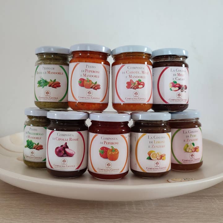Compagnia Gentile - Wholesale Jam/Jelly - FLAVORS BOX - 36 items0