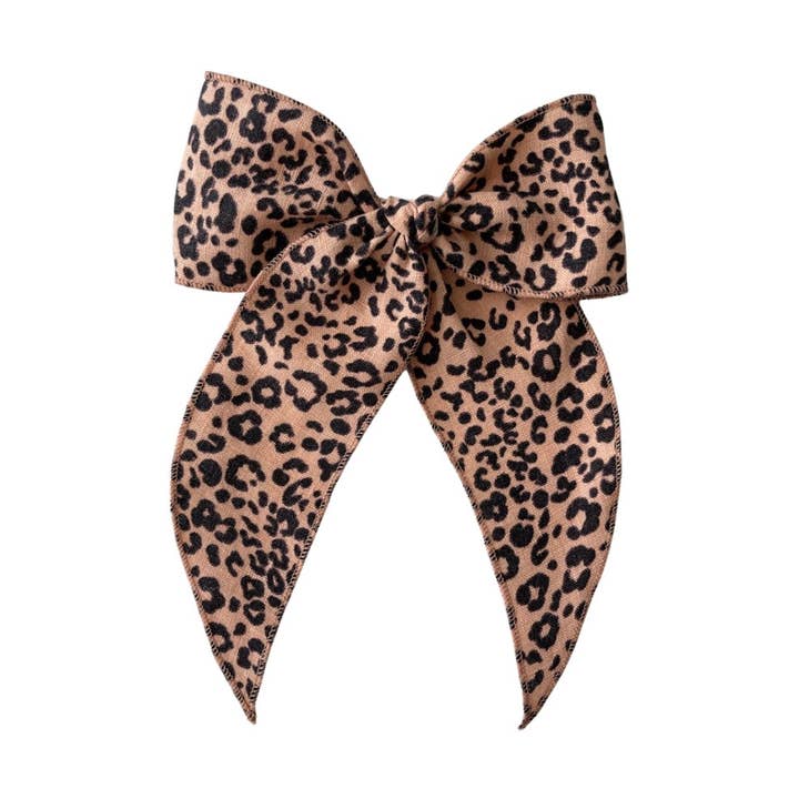 Leopard//Fay Bow for engroshandel hos Shay+Dash