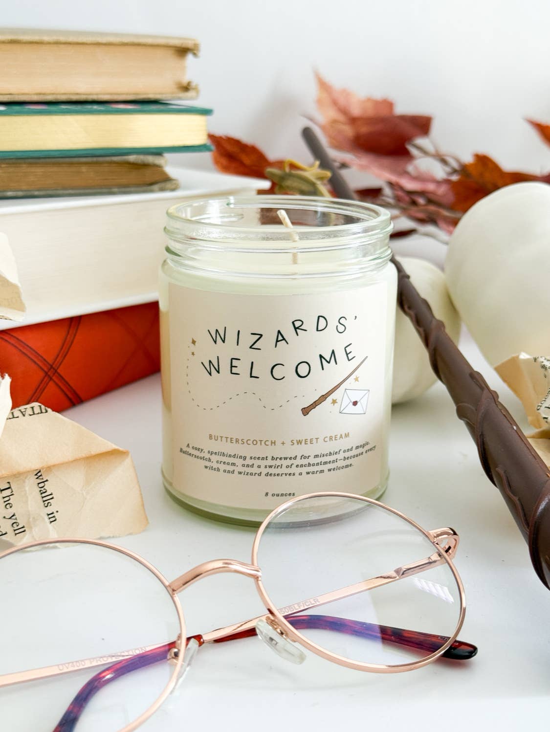 Declaration & Co - Wholesale Jar/Filled Candle - Wizards' Welcome Candle - 8 oz.