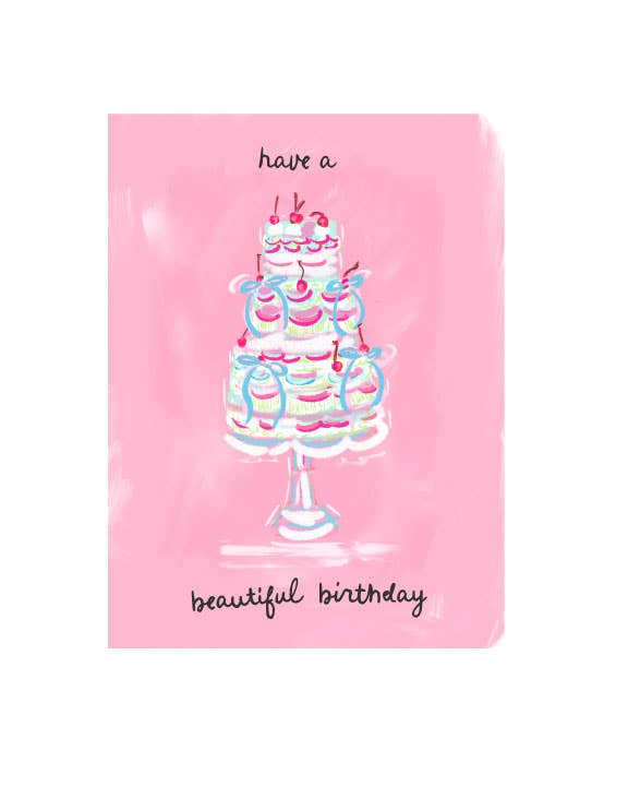 Rebecca Illustrated - Vente Cartes d'anniversaire - CARTE DE VŒUX D'ANNIVERSAIRE MAGNIFIQUE2