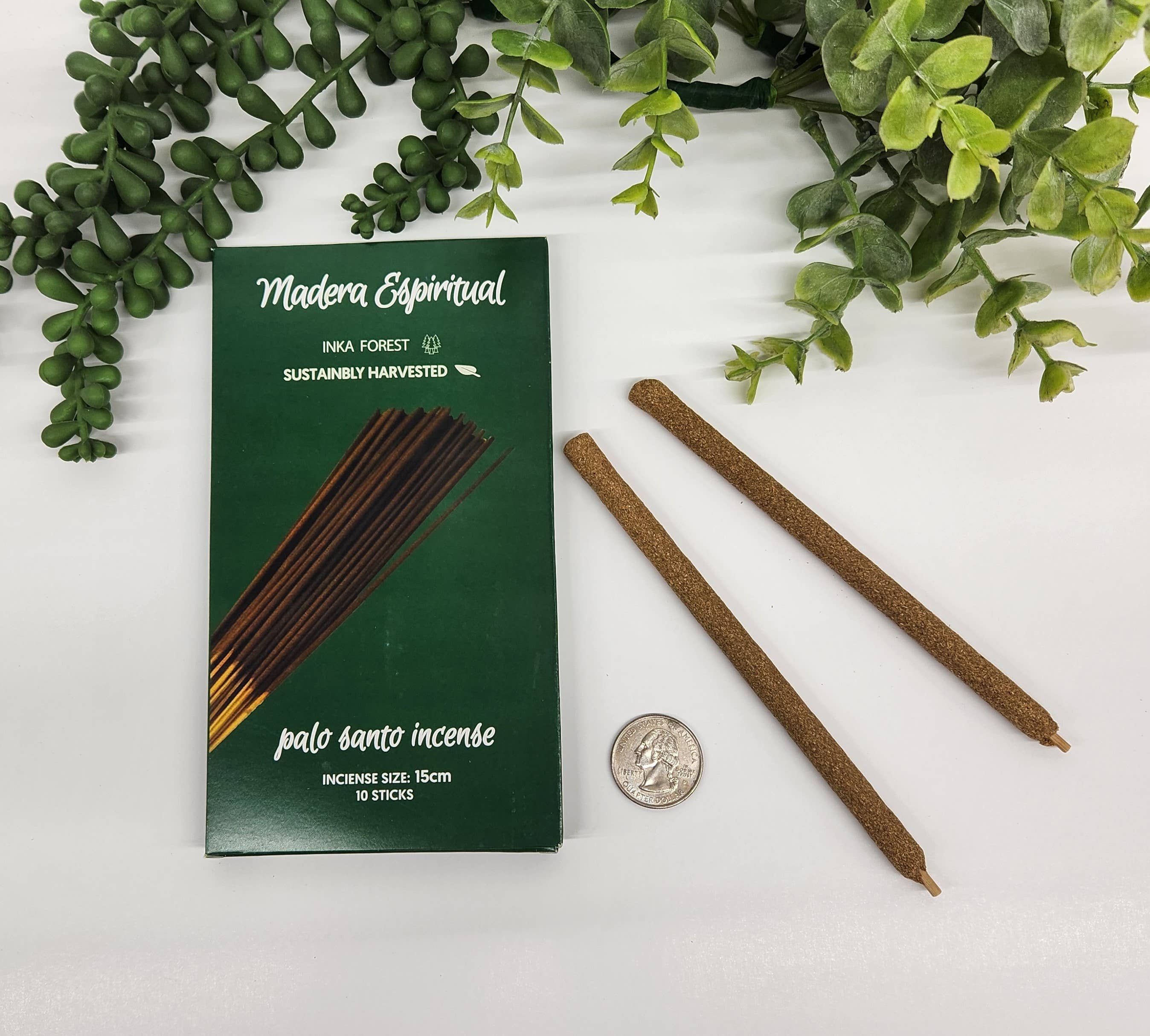 Meraki Gemstones - Wholesale Incense - Palo Santo Incense Sticks 100% Natural 10cm and 15cm long5