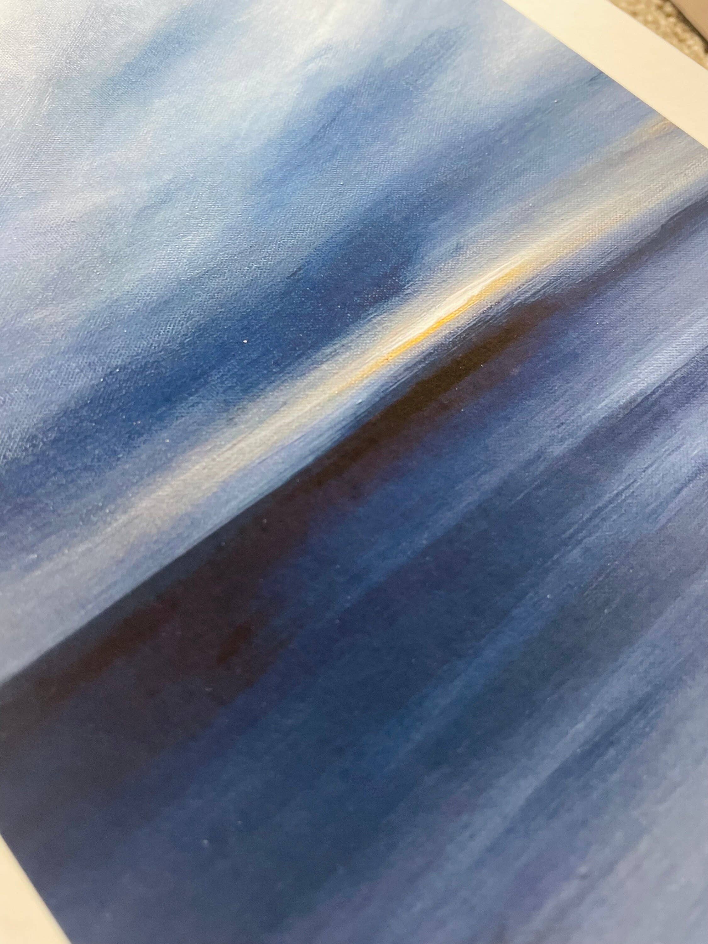 Beth Garner - Wholesale Art Print - 'There Is A Light', A4 Seascape Print2