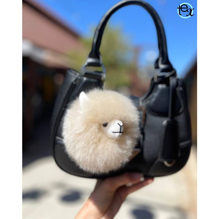 Circle Textile - Wholesale Keychain - Women's - Alpaca Head Keychain