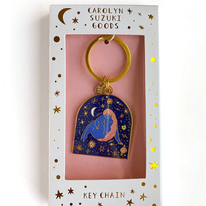 Carolyn Suzuki - Wholesale Sleutelhanger - Dames - KOSMISCHE GODIN SLEUTELHANGER2