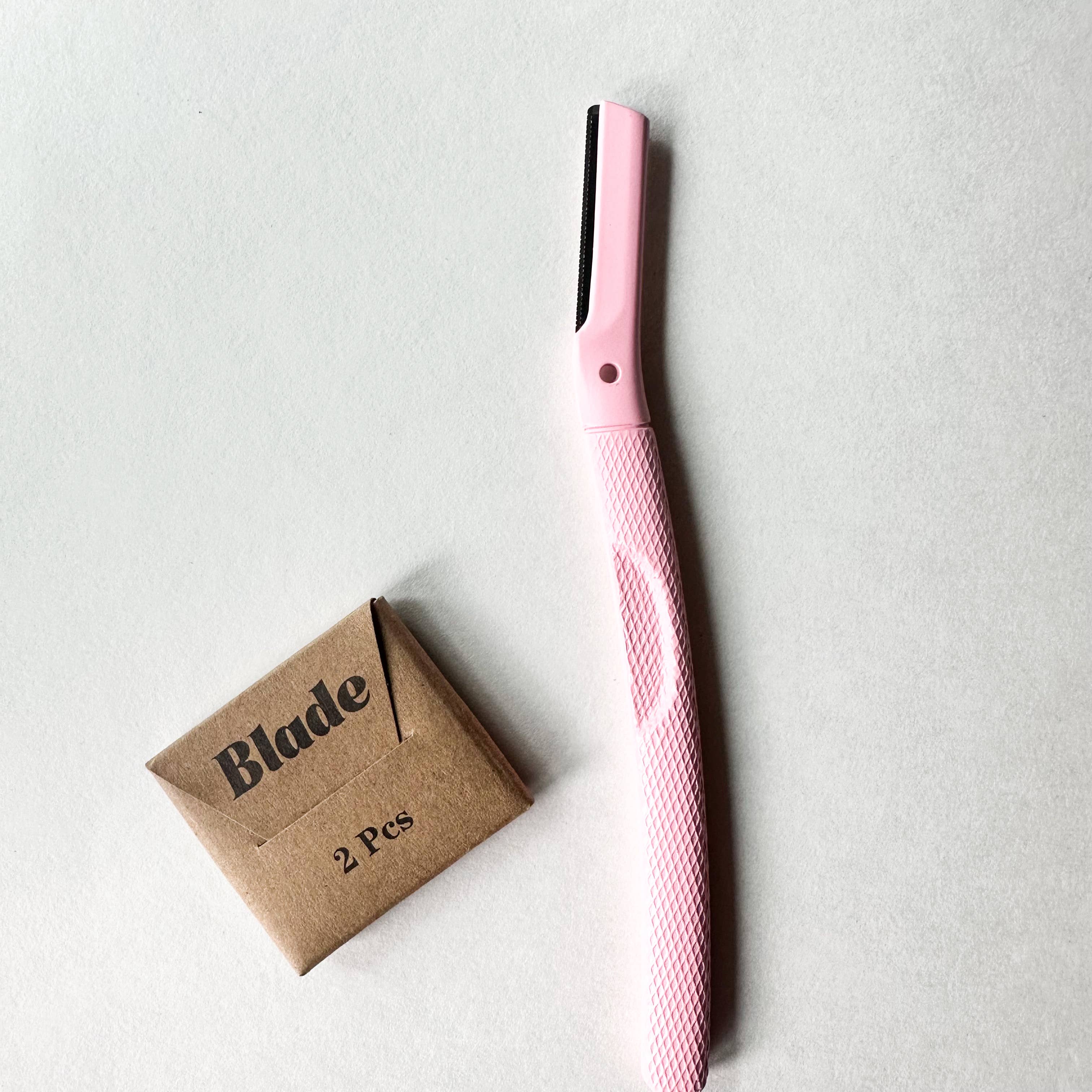 Smile Boutiques - Wholesale Eyebrow Razor/Shaper - Plastic Free Reusable Metal Eyebrow Razor0