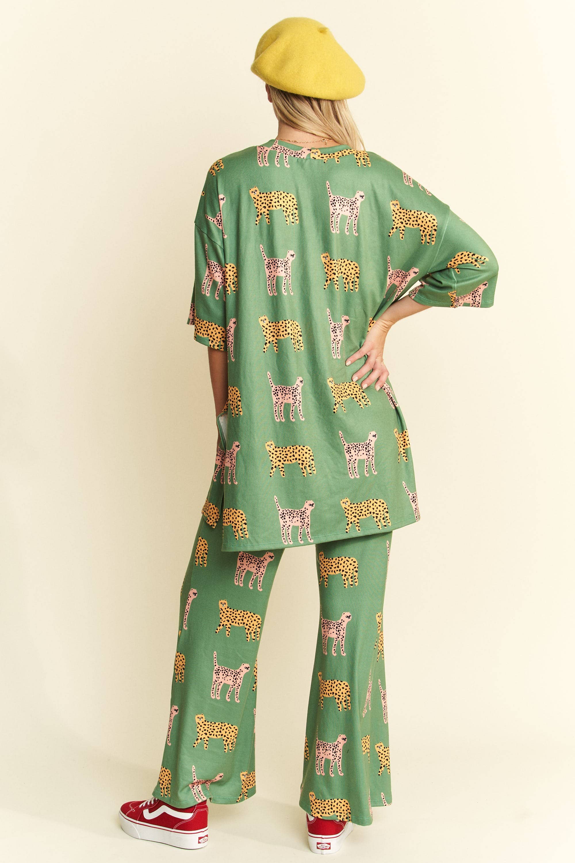 JADE BY JANE - Wholesale Lounge Set - Women's - CHEETAH PRINT TOP-BOTTOM SET15