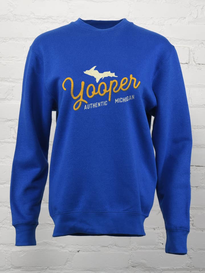 Classic State - Wholesale Graphic Sweatshirt - Unisex - Michigan Yooper Unisex Premium Crewneck2