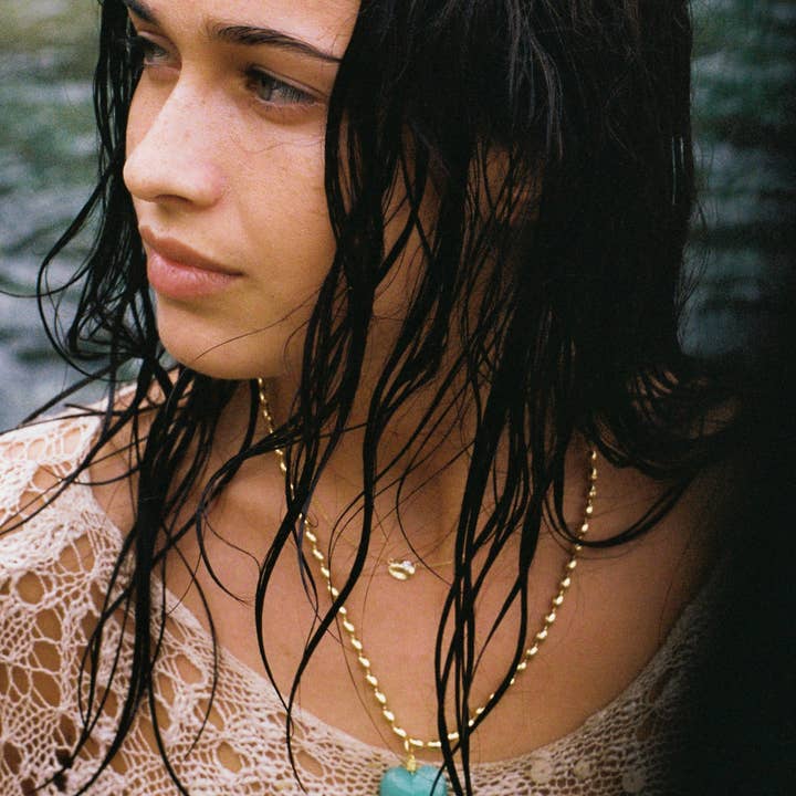 sccollection - Wholesale Pendant/Charm Necklace - Bacio Mini Glass Heart Necklace9