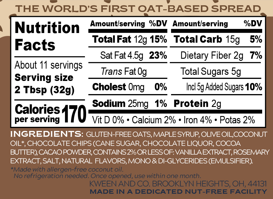 Oat Haus - Wholesale Notenboter - Brookie Granola Boter | Notenvrije, Veganistische, Glutenvrije Smeerbare Pasta (Kopie)1