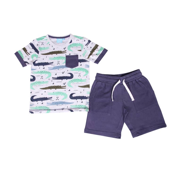 Juego de 2 piezas Gator - Bebé y niño pequeño para venta al por mayor de Bear Camp