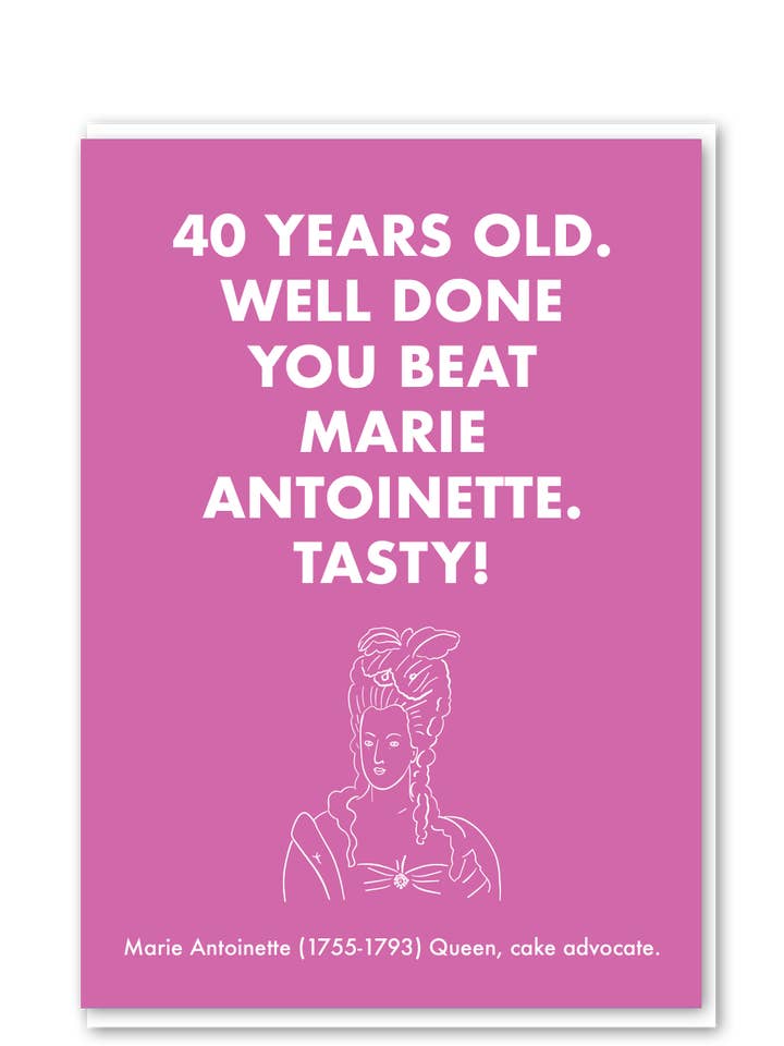 Marie Antoinette 40 for wholesale by Objectables Publishing Limited