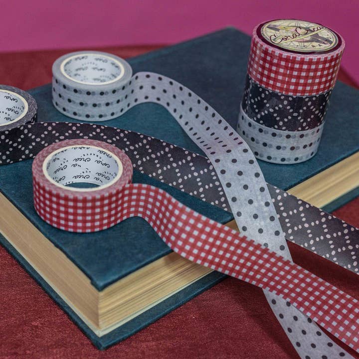 Conjunto de Cinta Washi Vintage Charm Trio para venta al por mayor de CoraCreaCrafts