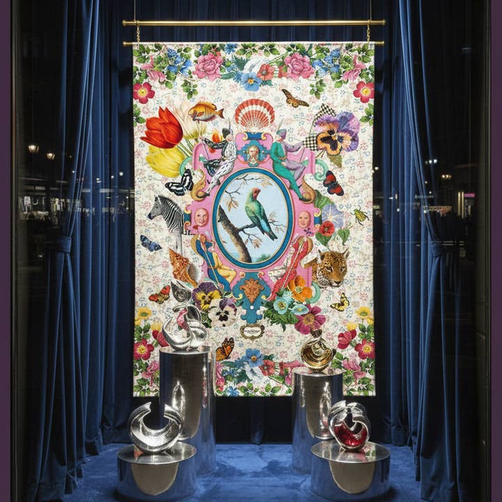 Mouchkine Jewelry - Wholesale Tapestry/Textile - Rhapsody wall hanging 140x95 cm velvet5