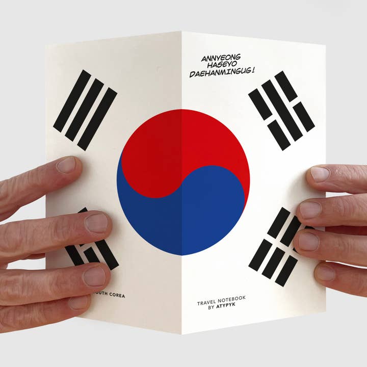 Taccuino di viaggio - COREA DEL SUD per la vendita all'ingrosso da parte di Atypyk