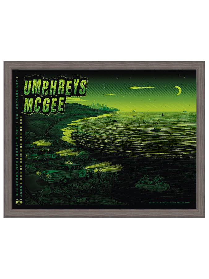 Umphrey's McGee - Los Angeles, Californien -nr. 2 for engroshandel hos Half Hazard Press