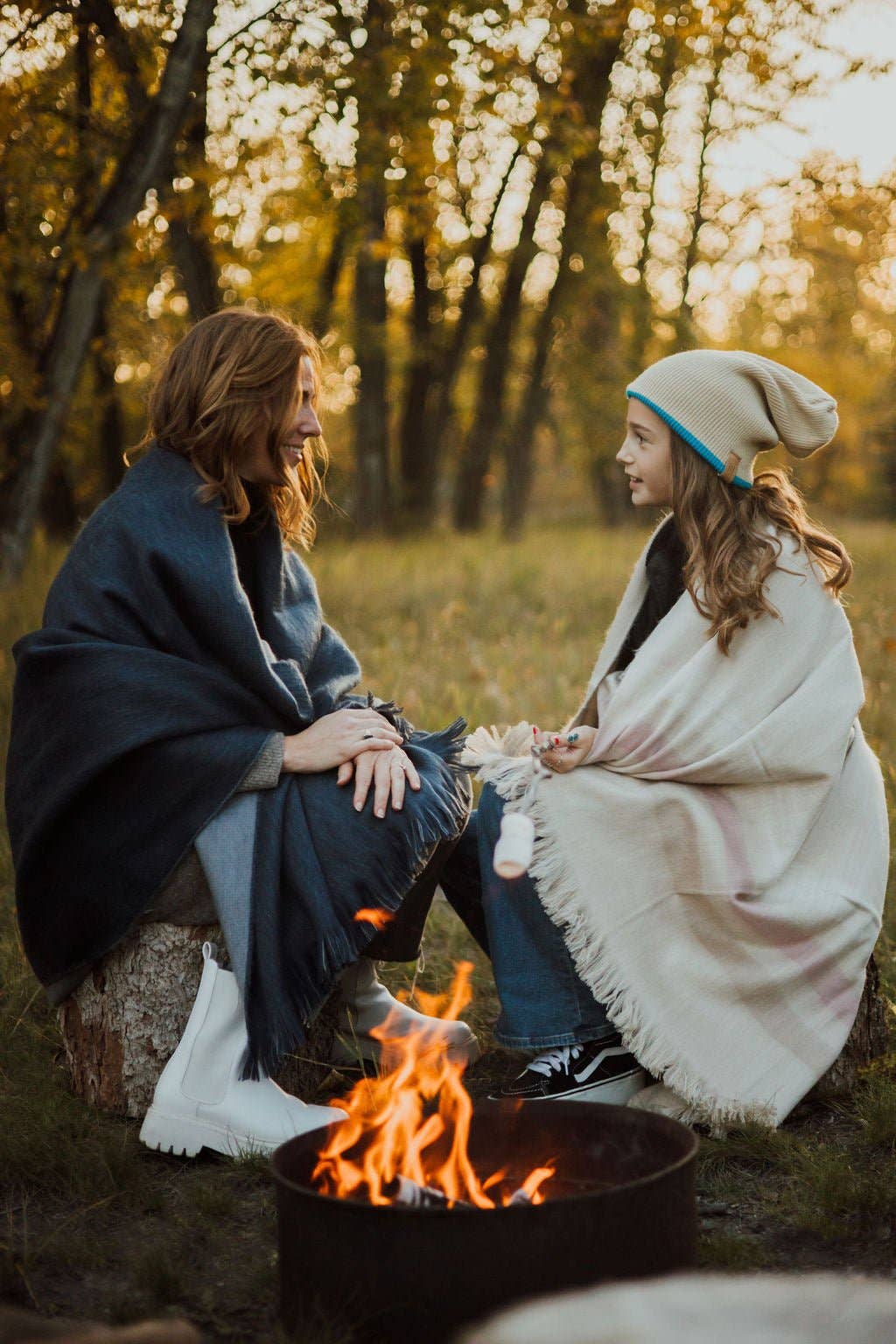 Meraki Movement - Wholesale Throw Blanket - Stormy Seas Brushed Alpaca Throw Blanket4