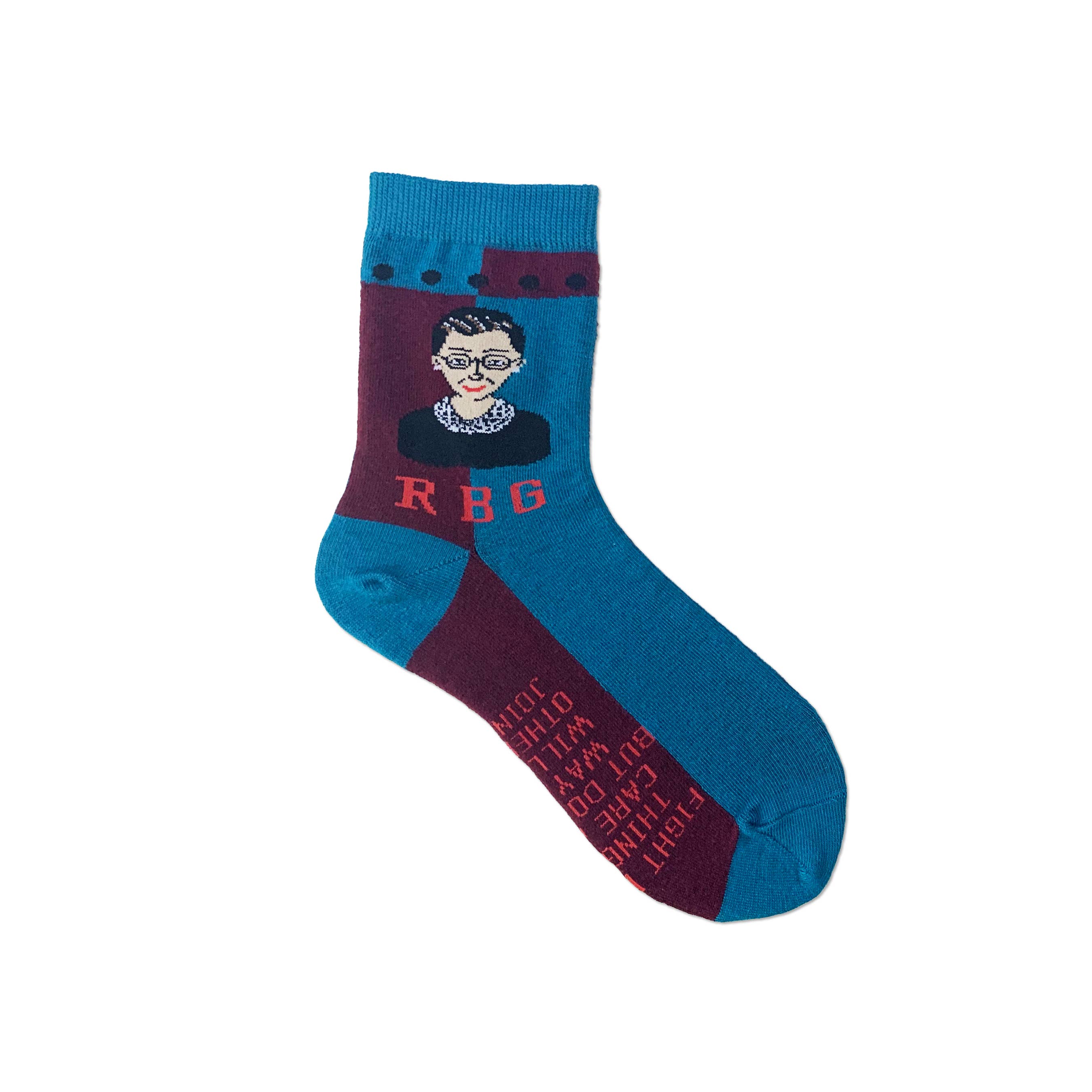 Maggie Stern Stitches - Wholesale Socks - Women's - RBG Dots Ankle Socks Medium6