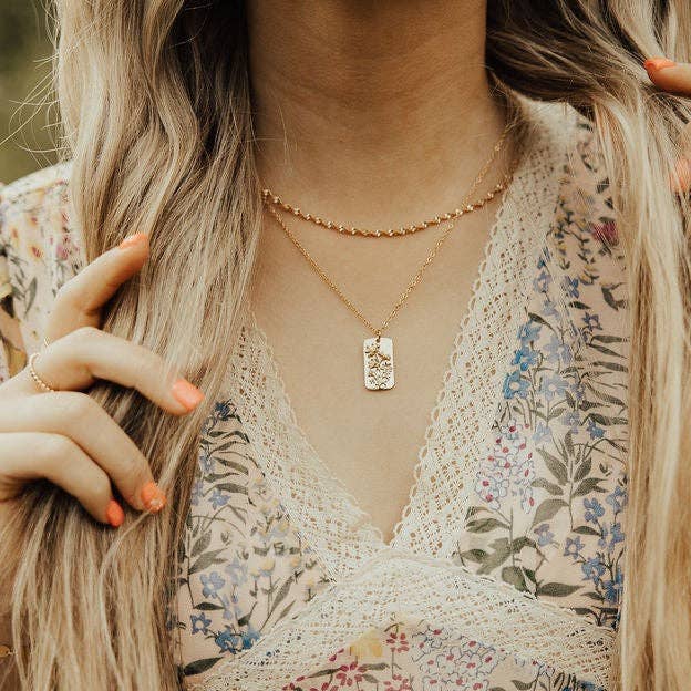 Mauve Jewelry Co. - Wholesale Link & Chain Necklace - Amelia Gold Filled Twist Necklace3