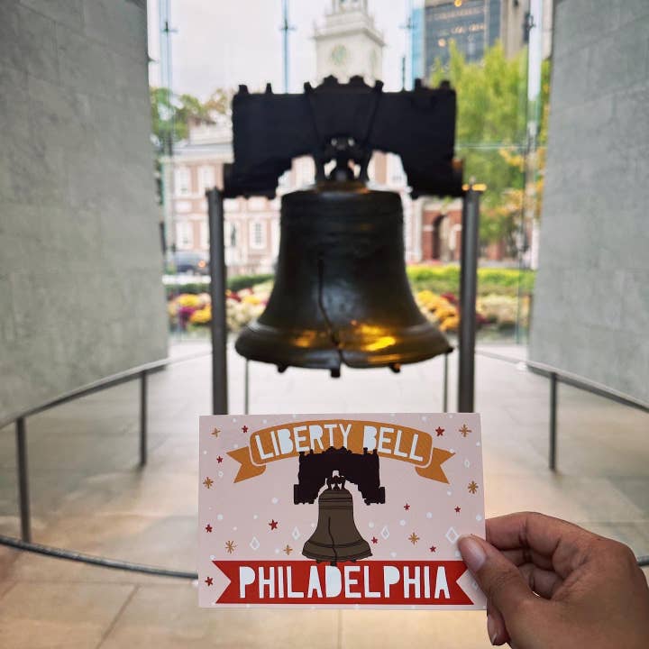 Made by Nilina - Wholesale Postcard - Philadelphia Liberty Bell Postcard - Pennsylvania Souvenir1