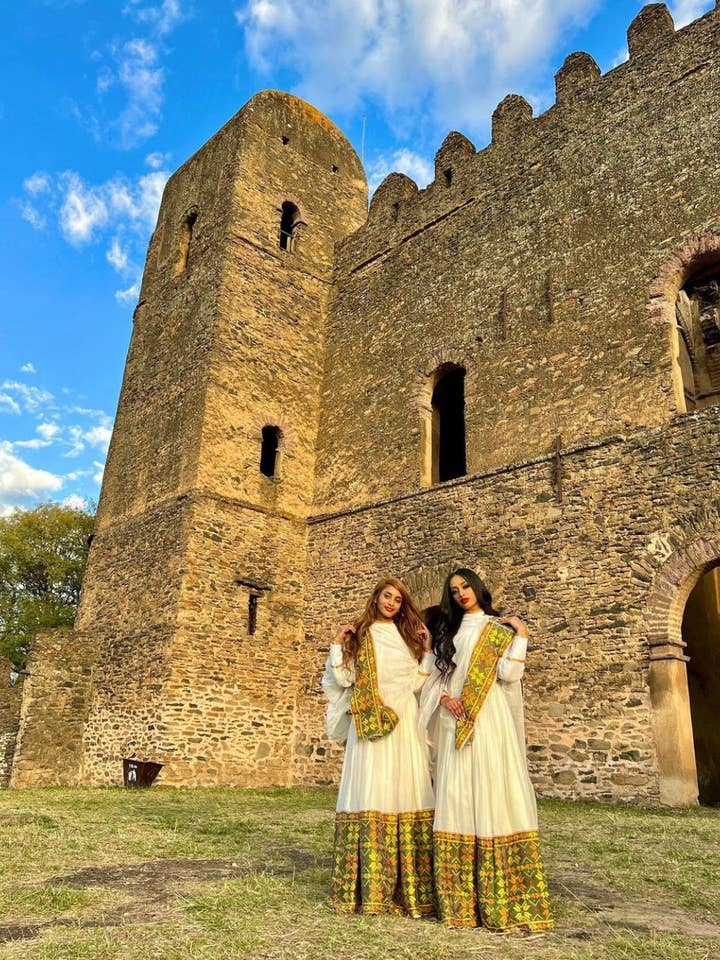 Abito classico Habesha per la vendita all'ingrosso da parte di Brhan