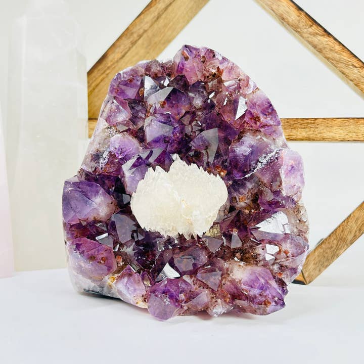 Rock Paradise - Wholesale Spiritual Stone/Crystal - Amethyst Crystal Cut Base One-of-a-Kind #11