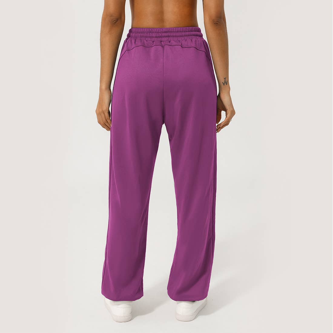 Sodalemon - Wholesale Athletic Sweatpants/Joggers - Women's - Women'S Waistband Drawstring Loose Fit Sweat Pants6