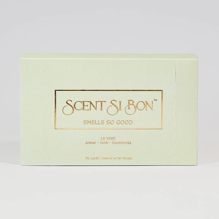 Scent Si Bon Le Vert Luxury Scented Dryer Sheets – 50 Count for wholesale by Scent Si Bon®️
