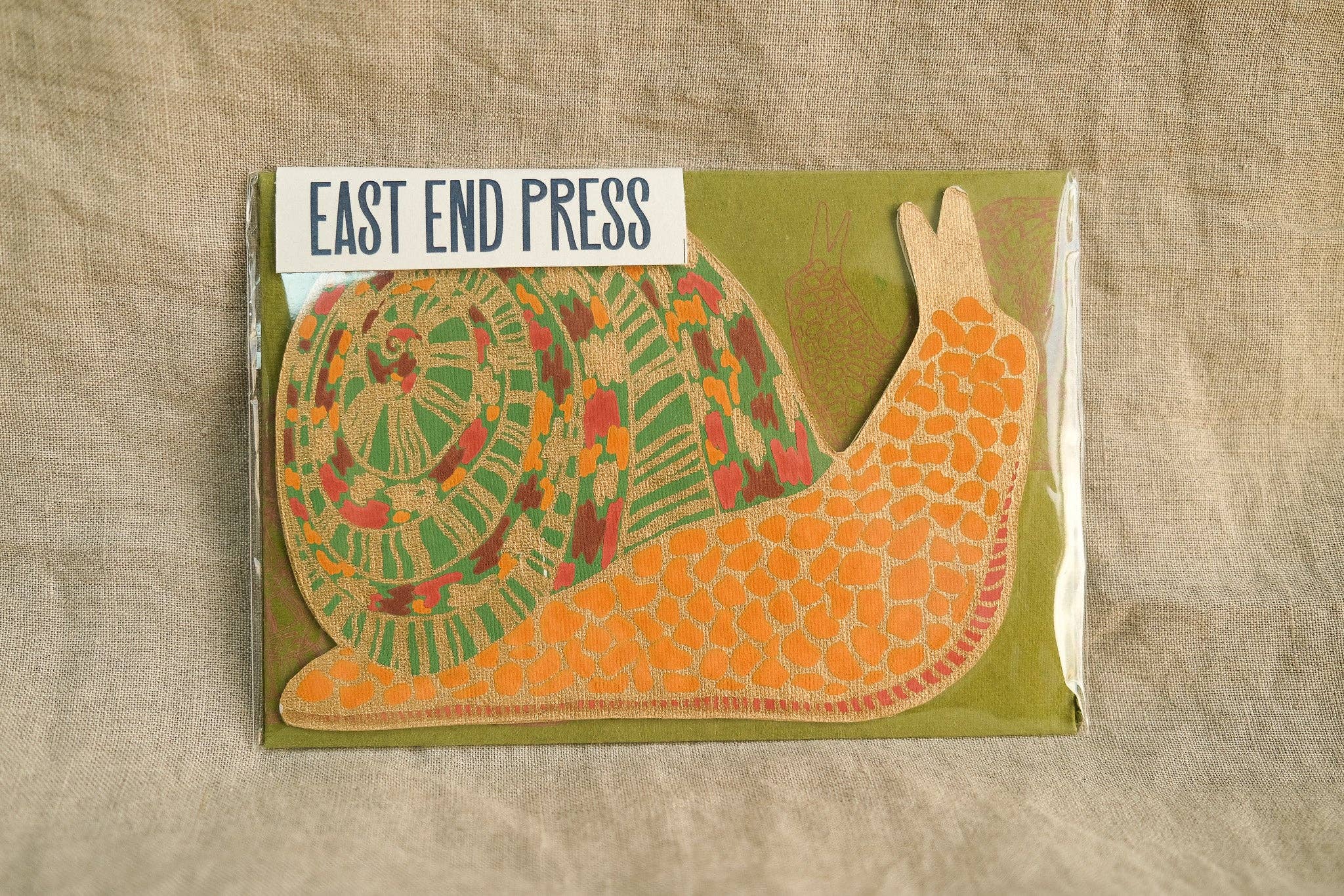 East End Press - Wholesale Everyday Greeting Card - Snail Greeting Card1